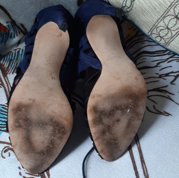 Zara Basic Strappy Open Bootie Style Stiletto 9 - Picture 6 of 8